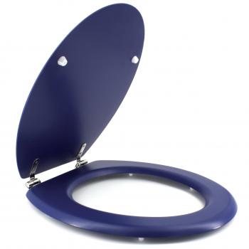 Tapa para Inodoro Gelco Dolce Azul Marino Madera MDF