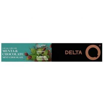 Cápsulas Delta Q de Menta y Chocolate - 10 Unidades para Cafeteras Delta