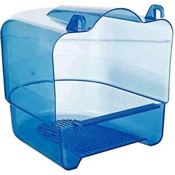 TRIXIE Bañera Semicircular para Aves 15x16x17 cm - Pack de 3
