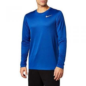 NIKE M Nk Brthe Run Top LS Sudadera, Hombre, Indigo Force/Reflective silv, L