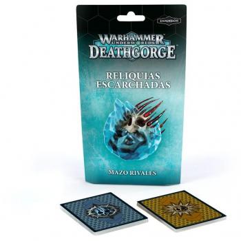 Warhammer Underworlds: Reliquias Escarchadas - Juego de mesa estratégico, incluye miniaturas detalladas, tablero modular, cartas de acción y reglas en español