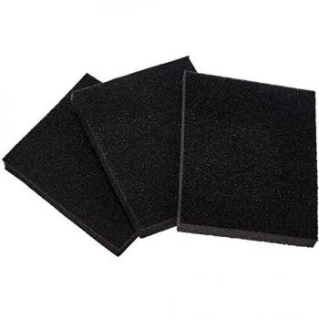 wolfcraft 2895000 - 3 esponjas abrasivas, grano 60,120,180 98 x 123 x 10 mm