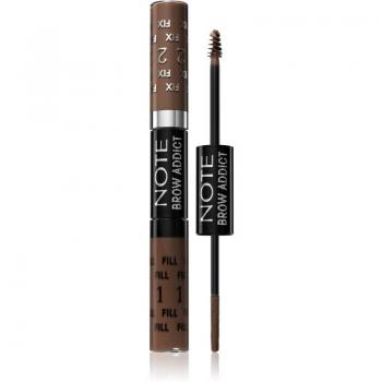 Brow Addict Styling Gel - 02 Light Brown (2x5 ml)