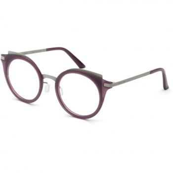 Italia Independent II 5359 019.071 Women’s Eyeglasses Purple Size 47 - Blue Light Block Available (Frame Only)