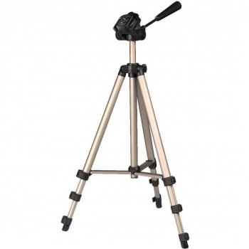 Hama U1004175 - Trípode completo con altura ajustable, color dorado