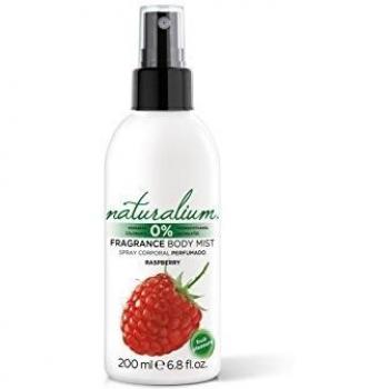Naturalium Frambuesa - Spray Corporal Perfumado Refrescante, Sin Parabenos, Sin Colorantes, formato 200 ml