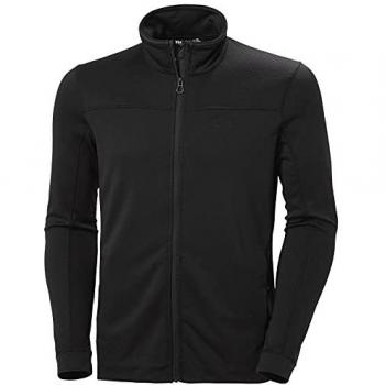Chaqueta fina Helly Hansen Swift Midlayer negro para hombre, forro polar, talla M