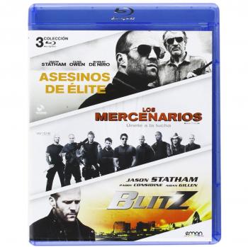 Pack: Asesinos De Élite + Los Mercenarios + Blitz [Blu-ray]