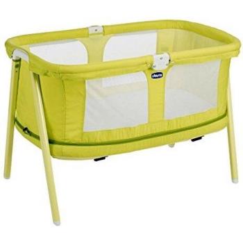 Chicco Lullago - Cuna ultraligera y compacta, 7kg, color amarillo