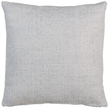 Cojín de Poliéster y Algodón Gris 45 x 45 cm