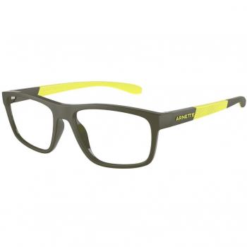 Arnette AN7246U Laflor 2854 Men's Eyeglasses Green Size 54 - Frame Only, Blue Light Block Available