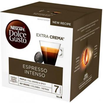 Nescafé Dolce Gusto Espresso Intenso - Pack de 3 Cajas con 16 Cápsulas cada una
