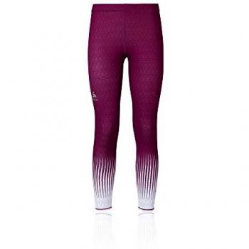 Odlo Insideout - Pantalones 3/4 deportivos para mujer, color morado