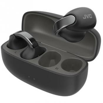 Auriculares Bluetooth JVC HA-NP1T - Inalámbricos, 24h de Batería, Carga Rápida, Oreja Abierta, Ligeros, Resistentes al Agua IPX4, Control T