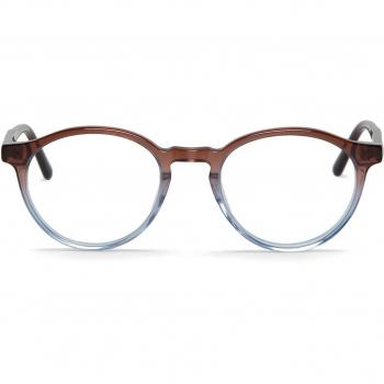 Mr. Boho Button ACWO1-00 Men's Eyeglasses Blue Size 50 - Frame Only - Blue Light Block Available