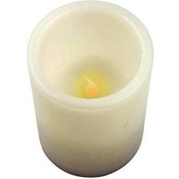 LED Vela 7,5 x 10 cm, realista