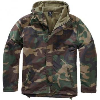 Brandit Woodland Men's Frontzip Windbreaker Jacket