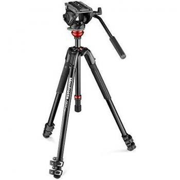 Manfrotto MVK500190XV Nitrotech N12 - Cabezal de vídeo para trípode, MS, MVKN12TWINMC