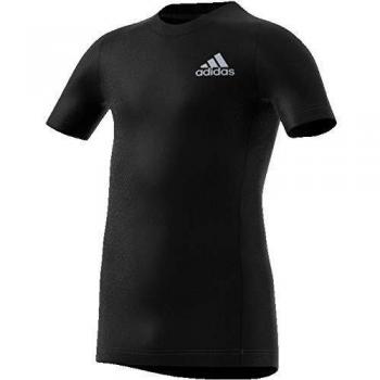 adidas JB Ask SPR tee T-Shirt, Niños, Black/Reflective Silver, 5-6Y