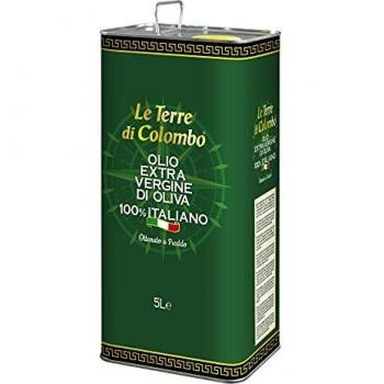 Aceite de Oliva Virgen Extra 100% Italiano Le Terre di Colombo - 5 L