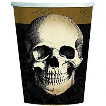 Amscan International – 9901387 266 ml vasos de papel Boneyard