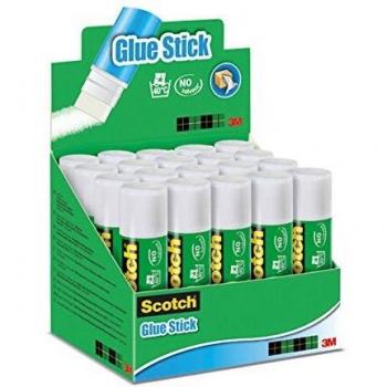 Scotch Pegamento de Barra - 1 Caja con 20 Barras de Pegamento - Barras de 21g - para Uso General para el Colegio, el Hogar y la Oficina - Sin Disolvente