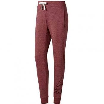 Reebok Te Marble Logo Pant Pantalón, Mujer, rosdus, M