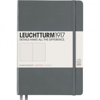 LEUCHTTURM1917 Notebook (A5) Medium Hardcover Dotted Anthracite