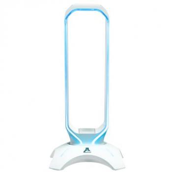 Soporte para Auriculares Gaming RGB USB The G-Lab K-STAND RADO Blanco