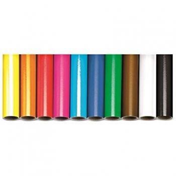 Sadipal SAD 12910 - Bobina de 25 hojas trepadas de papel charol, color rosa