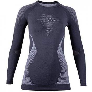 Camiseta interior UYN Evolutyon manga larga femenina azul gris S-M