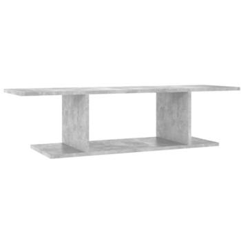 Mueble de TV Multimedia Estante para Televisión Buffet Comedor Salón Dormitorio Pared 103 x 30 x 26,5 cm Gris