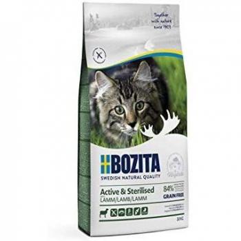 Bozita Grain-Free Active & Sterilised with Lamb Cat Food - 10 kg