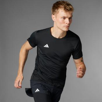 Camiseta técnica Adidas Adizero manga corta hombre Negro (XXXL)