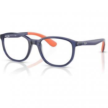 Ray-Ban Kids RY1619 3775 Child Square Eyeglasses Blue Size 47 - Frame Only - Blue Light Block Available