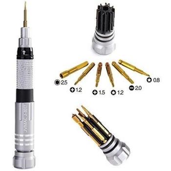 jvmac® Juego de herramientas de reparación de destornilladores para teléfono móvil/electrónica