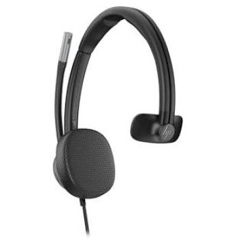 Auriculares HP Poly Mission 615 Mono USB-A/USB-C con Cancelación de Ruido, Filtro Microfónico, Uso Oficina, Color Negro (Paquete Bulk)