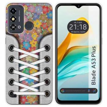 Funda de Silicona para ZTE Blade A53 Plus con Diseño de Zapatillas 05