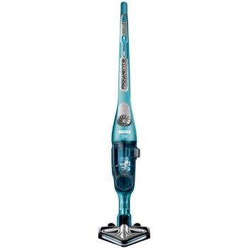 Rowenta Air Force - Aspiradora escoba, 25 V, color turquesa