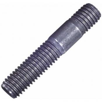 Perno prisionero Dresselhaus 1611/000/17 10x40, acero, rosca métrica M10, longitud de 40 mm, acabado zincado