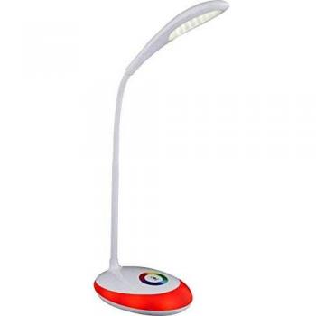 Lámpara de Mesa LED Minea - Blanco, Plástico, Táctil, Regulable y Cambio de Color (230 lm)