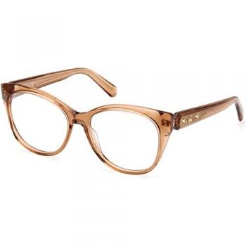 Gafas de vista Swarovski Sk5469-53047 para mujer, color marrón claro, tamaño 53