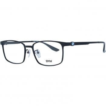 BMW BW5049-H Black Titanium Rectangle Eyeglasses for Men - One Size
