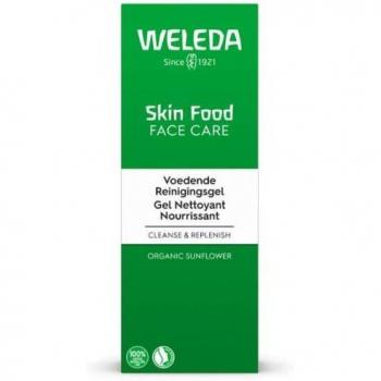 Weleda Skin Food Gel Limpiador Nutritivo 75ml - Gel limpiador facial nutritivo, formulado con ingredientes naturales, ideal para piel seca y sensible, proporciona hidratación y limpieza suave, envase de 75 ml