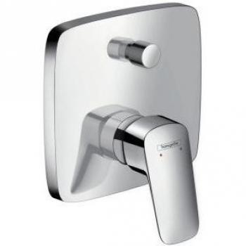 Mezclador Monomando de Bañera Hansgrohe Logis DN 15, Empotrado con Seguridad, Cromado