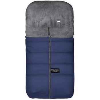 Pirulos 45100033 - Saco carro, diseño velour, 48 x 82 cm, color azul navy