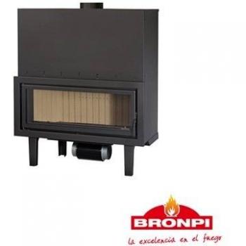 ESTUFA DE LEÑA INSERTABLE BRONPI MODELO LONDRES-T