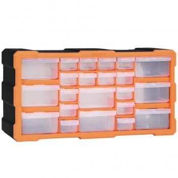 Organizador multicajones con 22 cajones 49x16x25,5 cm