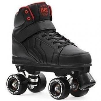 Rio Roller Kicks Quads Black 10uk