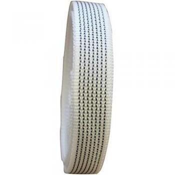 Schellenberg 36112 Enrollable Maxi, Funcionamiento de una persiana con enrollador de Cinta, Rayas Grises y Blancas, 22 mm x 6 m